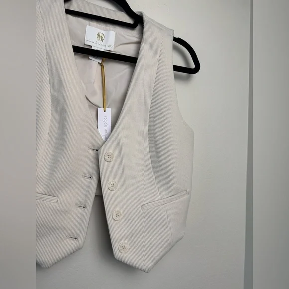 House of Harlow 1960, White Vest (new with tag) - Picture 2 of 7